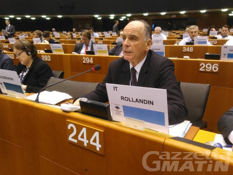Ue: Augusto Rollandin, agevolazioni fiscali per aree montane