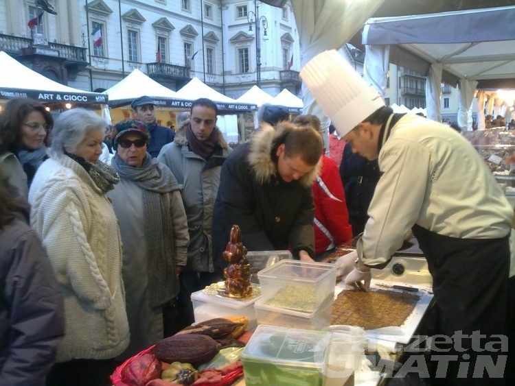 Aosta, torna la festa del cioccolato