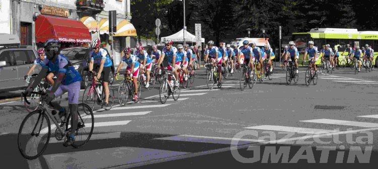 Ciclismo: più di 260 amatori all’assalto del Gran San Bernardo