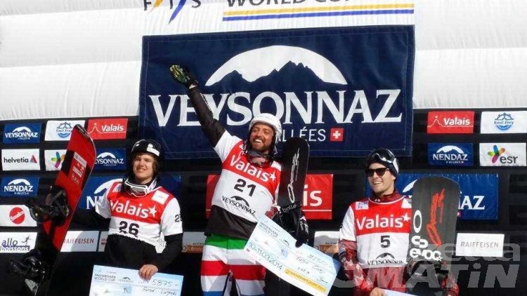 Snowboard, Fabio Cordi vince il cross di Veysonnaz
