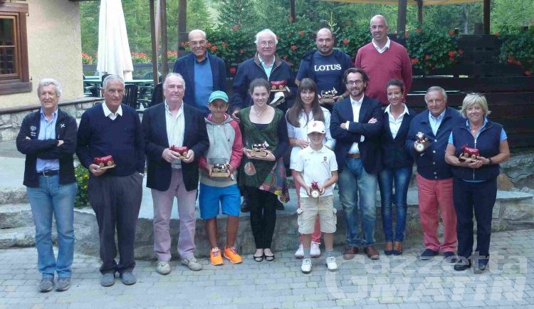Golf: i vincitori delle gare del week end a Courmayeur e Gignod