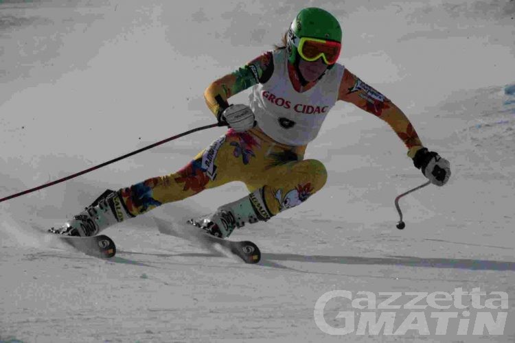 Sci alpino: Elisa Fornari oro anche nel gigante
