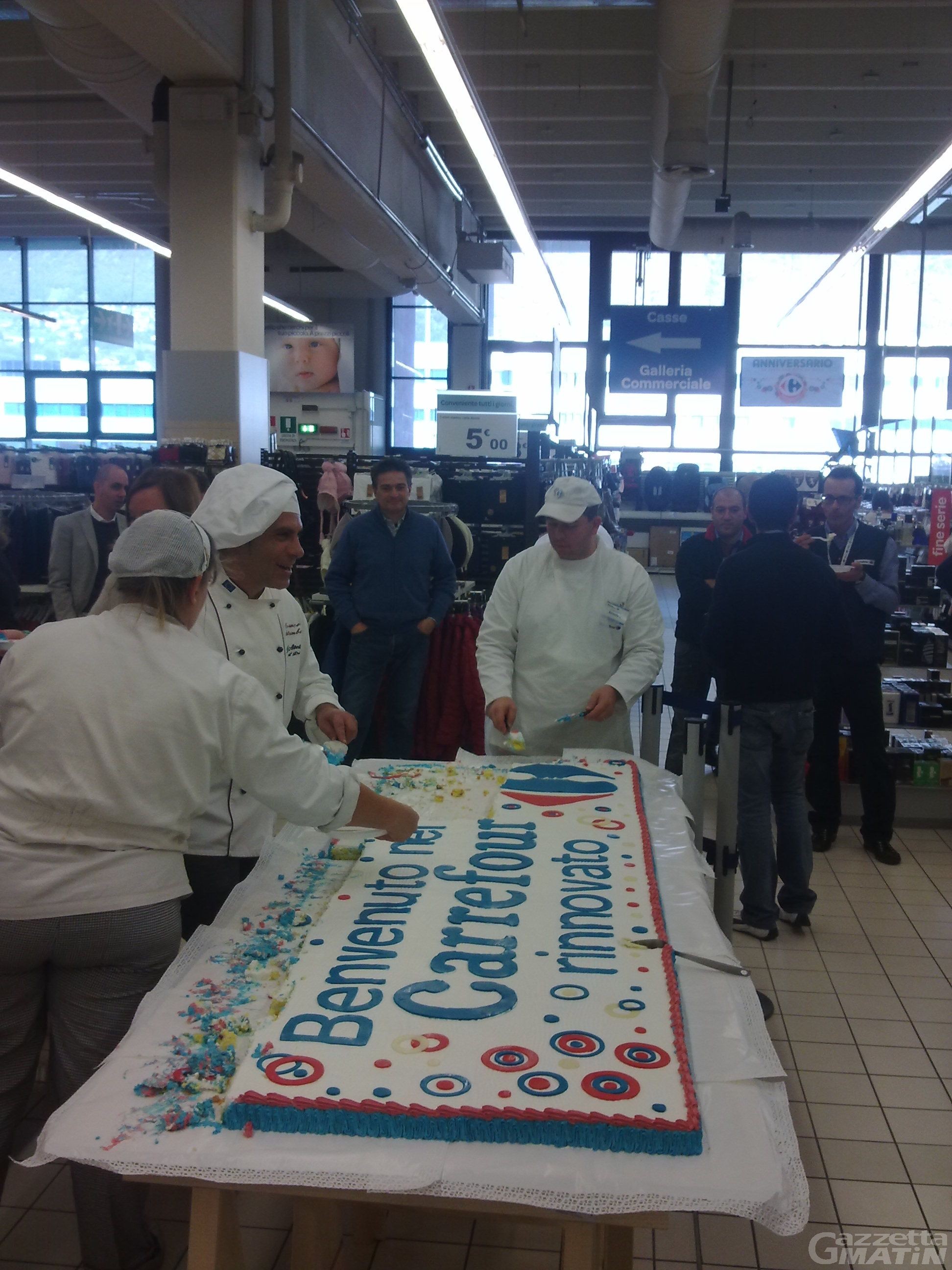 Il Carrefour di Pollein si rifà il trucco