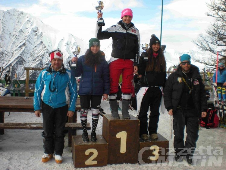 Sci alpino: Fiorano, Vaghi, Grecchi e Vietti sul podio a Prali