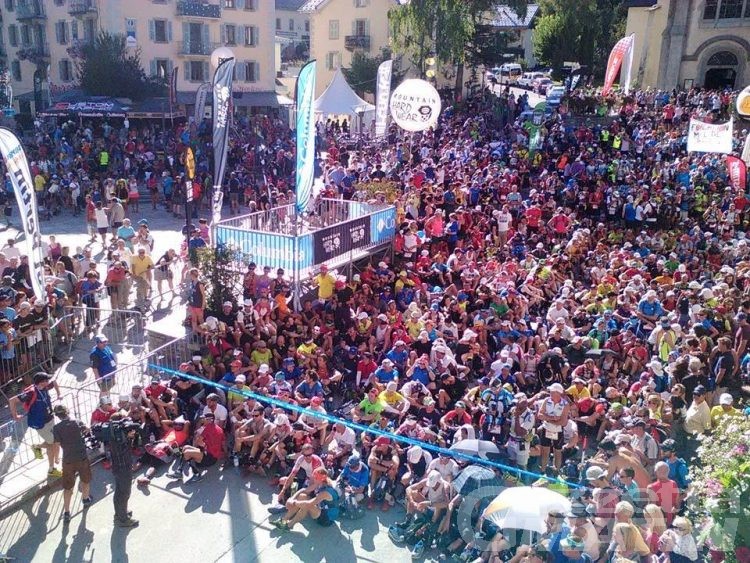 UTMB: entusiasmo a Chamonix per il via