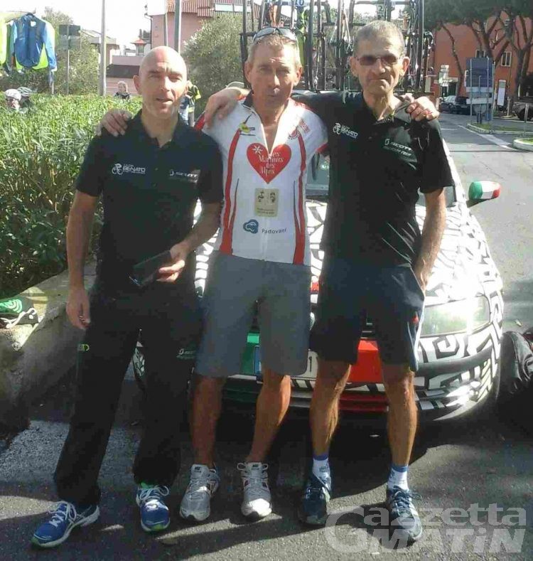 Ciclismo: Alain Seletto terzo a Loano