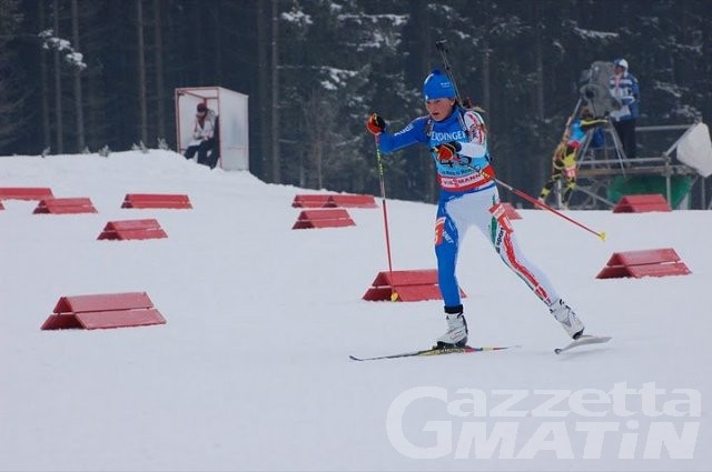 Biathlon: Nicole Gontier bronzo agli Europei