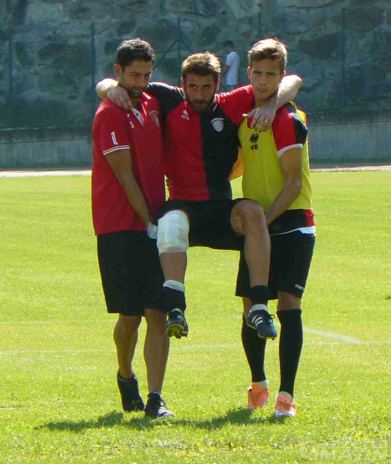 Calcio: l’Aygreville perde Baldi per tutta la stagione Calcio: l’Aygreville perde Baldi per tutta la stagione