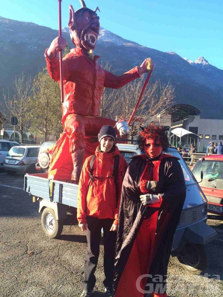 Carnevale: Pont, Verrès e Coumba si parte