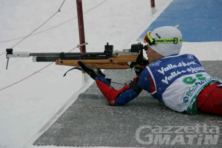 Biathlon: trenta valdostani a caccia del tricolore