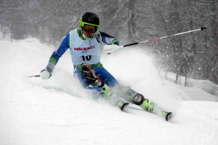 Sci alpino Vietti da podio nello slalom di Champery