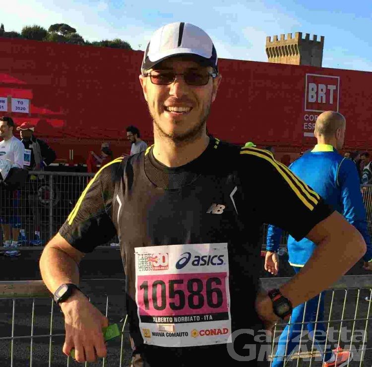 Atletica: Alberto Norbiato completa la sua prima maratona