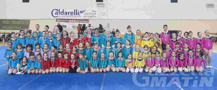 Ginnastica: spettacolo per la “sociale” dell’Augusta Praetoria