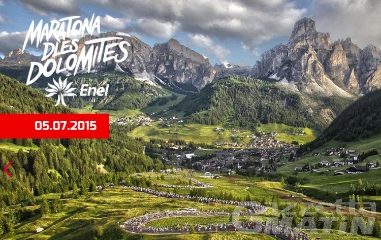 Ciclismo: cinque valdostani alla Maratona dles Dolomites