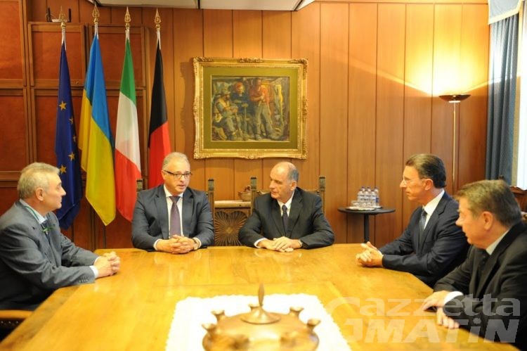 Regione: Rollandin incontra ambasciatore Ucraina Yevhen Perelygin