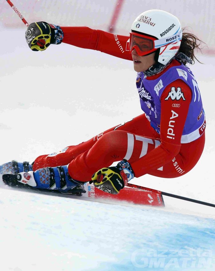 Sci alpino: Federica Brignone due volte sul podio agli italiani