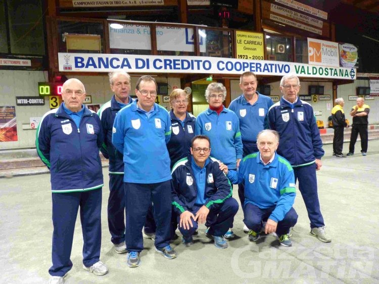 Bocce: volano St-Vincent e Crer