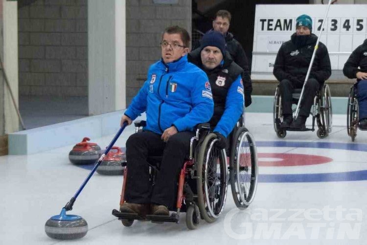 Wheelchair curling, Disval Vda festeggia la seconda vittoria