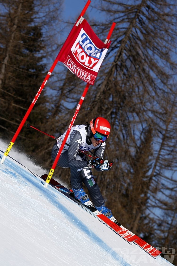 Sci alpino: Federica Brignone 15ª nel superg di Cortina