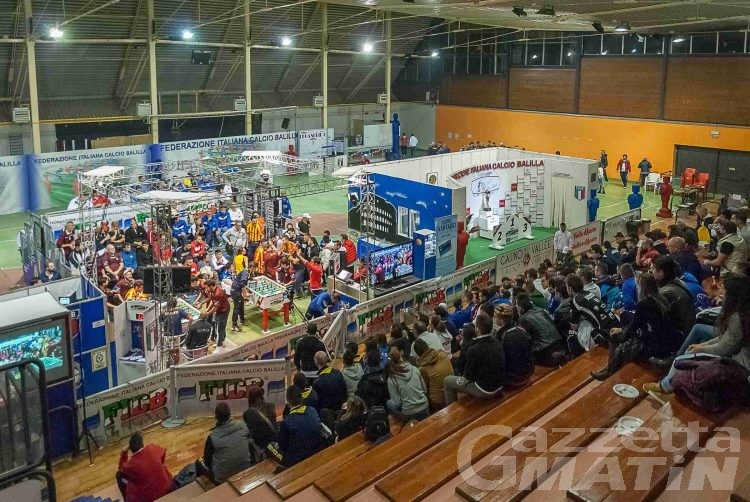 Calciobalilla: a Saint-Vincent più di 900 giocatori nell’ultimo fine settimana
