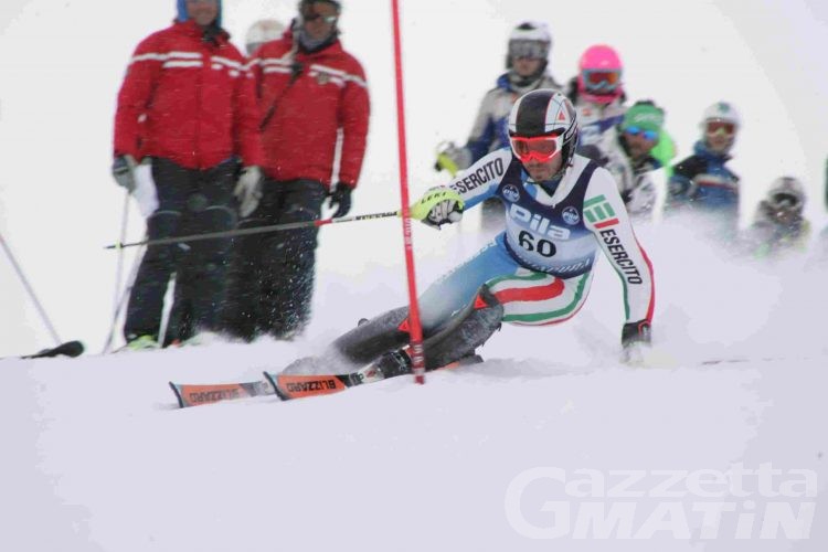 Sci alpino: Thierry Marguerettaz sul gradino più alto del podio all’Abetone