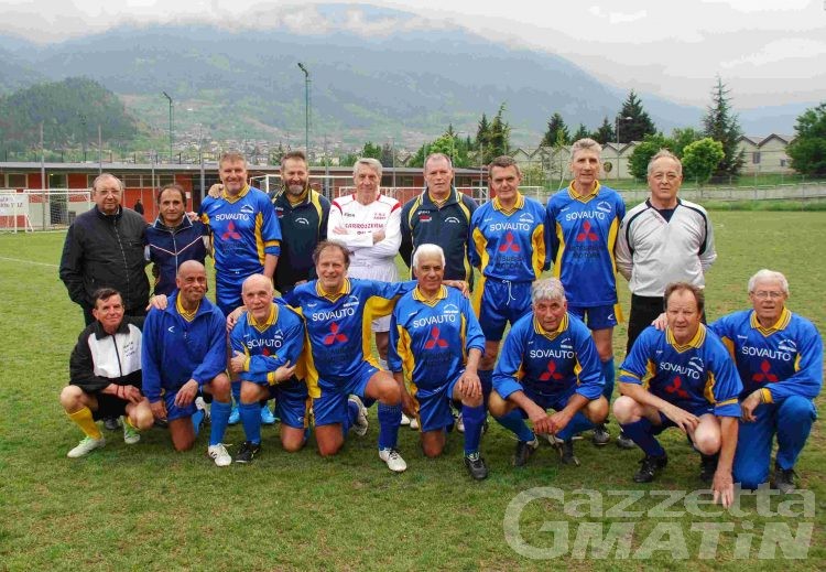 Calcio Veterani: ad Aosta un torneo internazionale per ricordare Sergio Cadin e Vittorio Guerraz