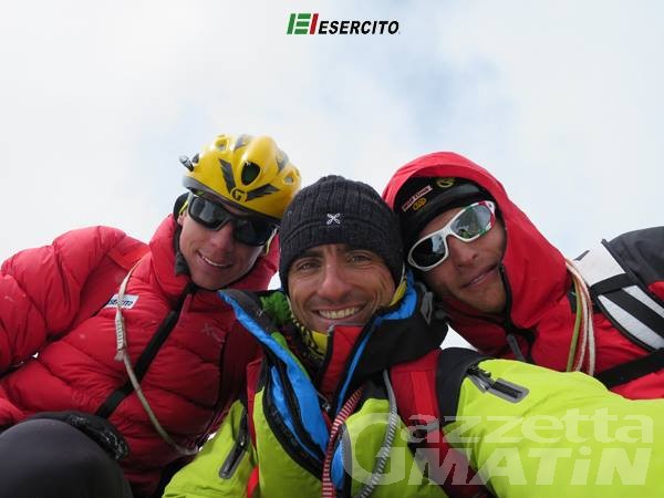 Alpinismo: gli alpini Farina, Majori e Cazzanelli conquistano l’Aguja de l’S