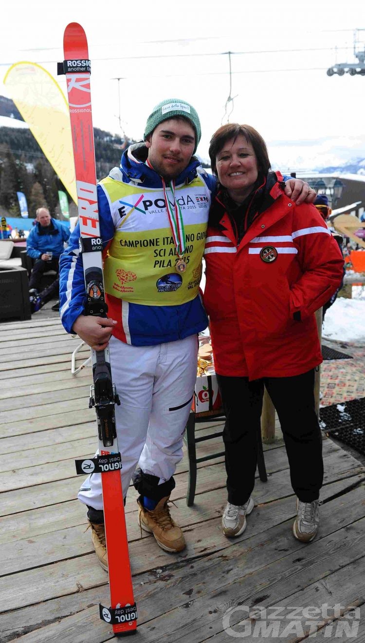 Sci alpino: Henri Battilani centra il bis tricolore a Pila