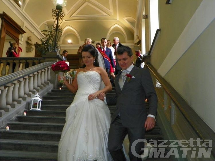 San Valentino: dalla Russia, sposi ad Aosta nel giorno degli innamorati