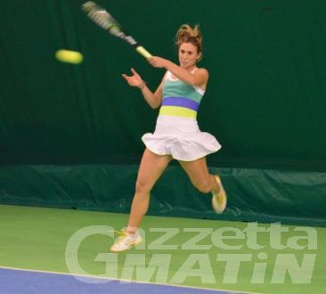 Tennis: a Châtillon Francesca Campigotto va a caccia della semifinale