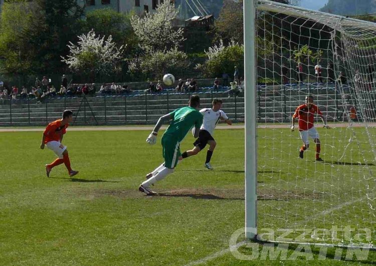 Calcio: il VdA espugna Alba, vince l’Aygre, pari dello Charva