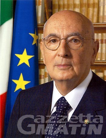 Giorgio Napolitano, in Valle una visita discreta