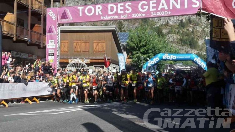 Tor des Géants: quasi 800 atleti al via