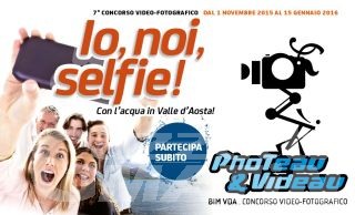 Acqua: un selfie per Photeau & Video 2015