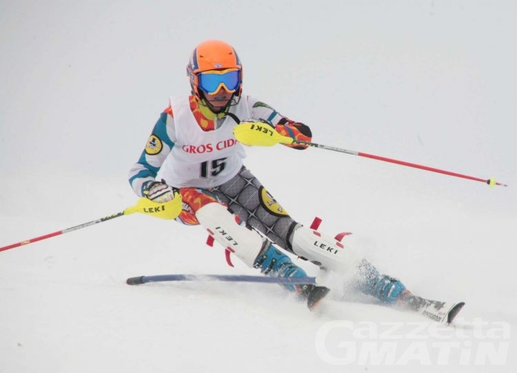 Sci alpino: i valdostani ai tricolori Allievi e Ragazzi