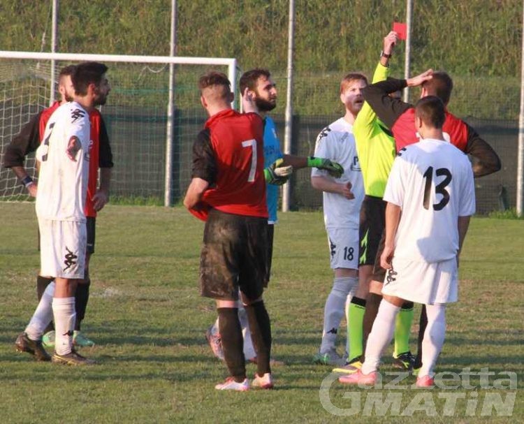 Calcio: due giornate a Pramotton, Marchesano e Cusano