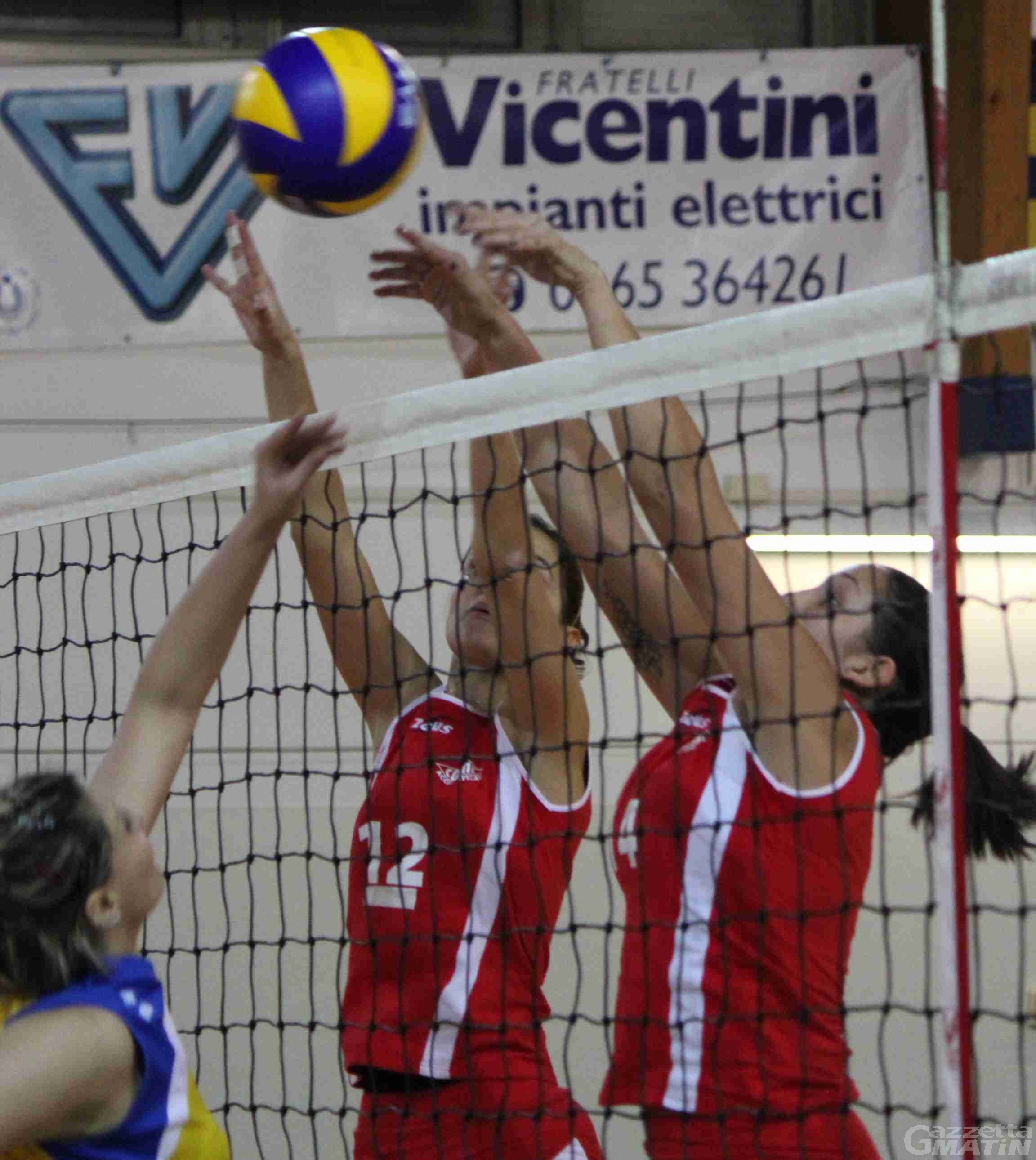 Volley: Bruno Tex in rimonta, crolla la Cogne A.S.