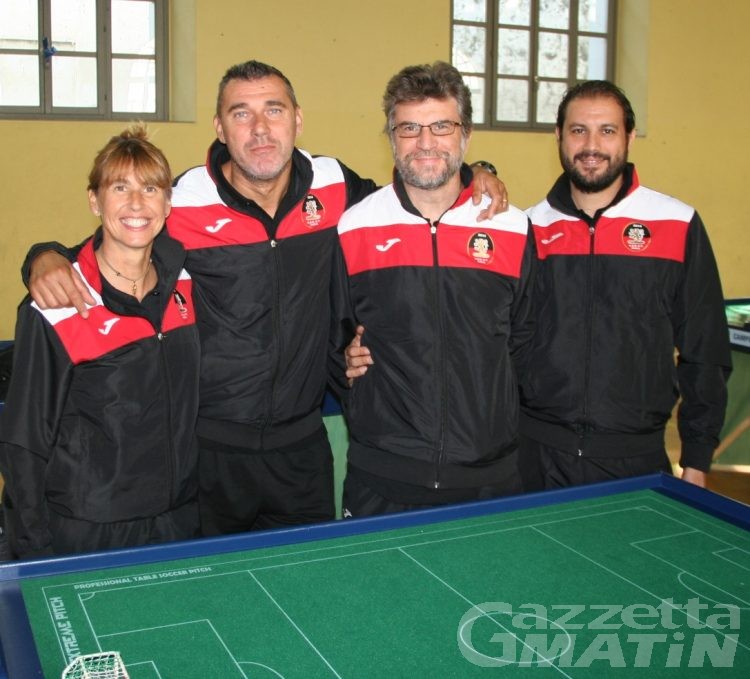Calcio Tavolo: gli aostani out in semifinale