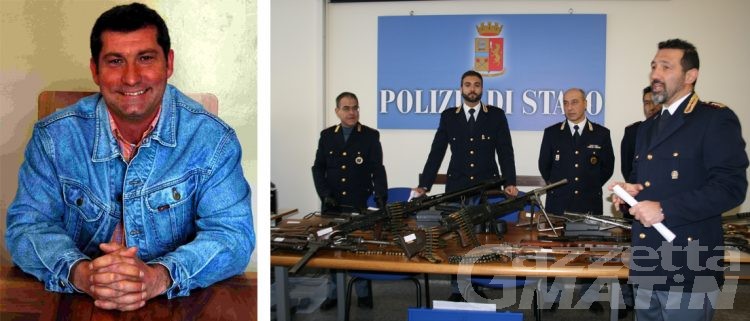 Arsenale di armi da guerra in garage: arrestato il vice sindaco di Champdepraz