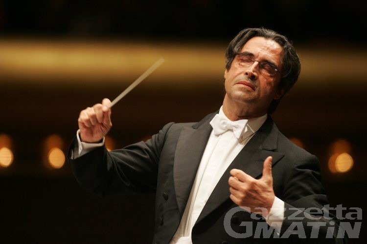 Musica, il maestro Riccardo Muti a Gressan per il premio “Anselmo d’Aosta”