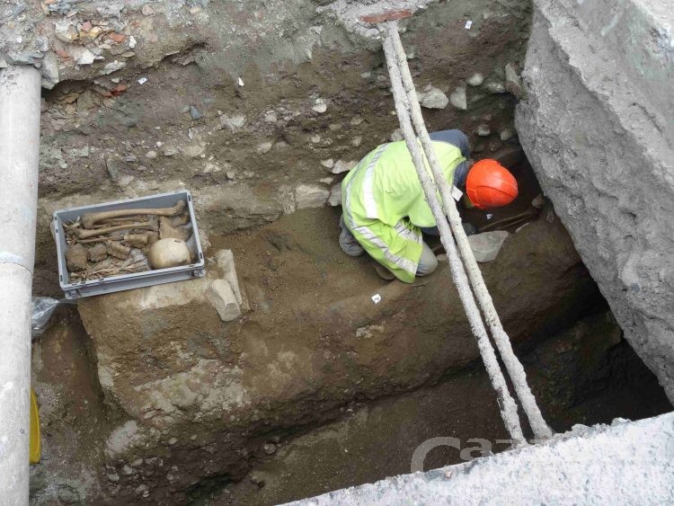 Telcha: ritrovato scheletro di donna dell’epoca tardo romana