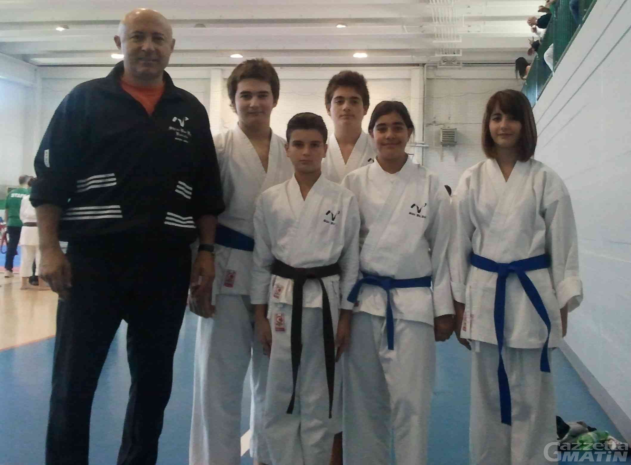 Karate: bravi i giovani dello Shin Bu Kai