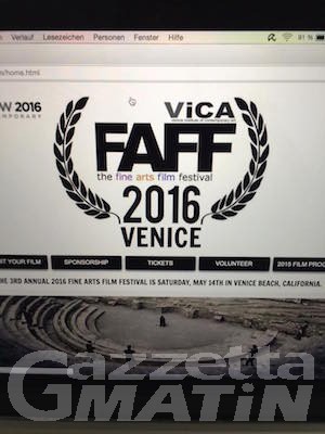 Cinema: cortometraggio con Saccotelli ammesso al FAFF