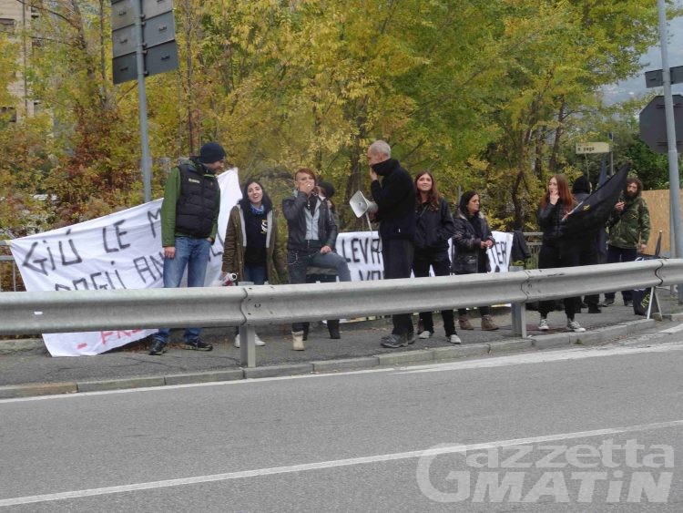 Batailles Reines: ad Aosta protesta Fronte Animalista contro combattimenti tra bovine