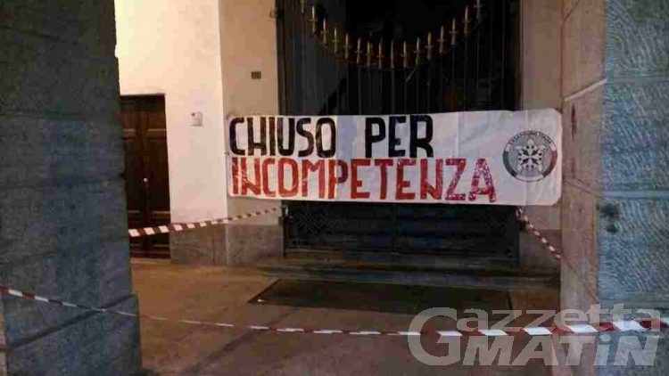 Casapound contro il comune di Aosta: «incompetenti»