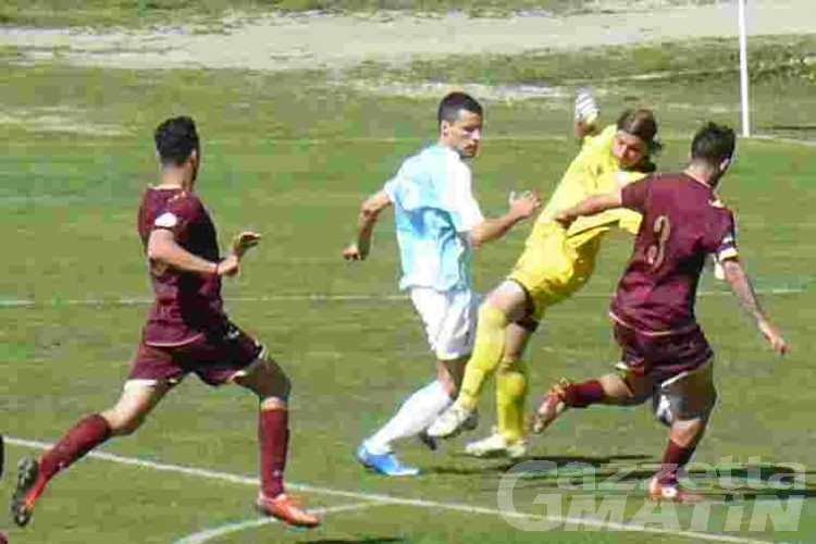 Calcio: un bel Vallée d’Aoste rallenta il Giana Erminio