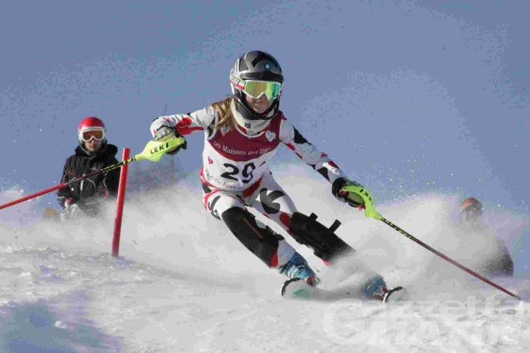 Sci alpino: Mathiou e Lami conquistano lo slalom in notturna