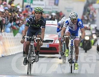 Giro d’Italia: Amador vince a Cervinia, Hesjedal in rosa