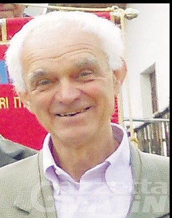 Châtillon in lutto per morte  Giuseppe Bari