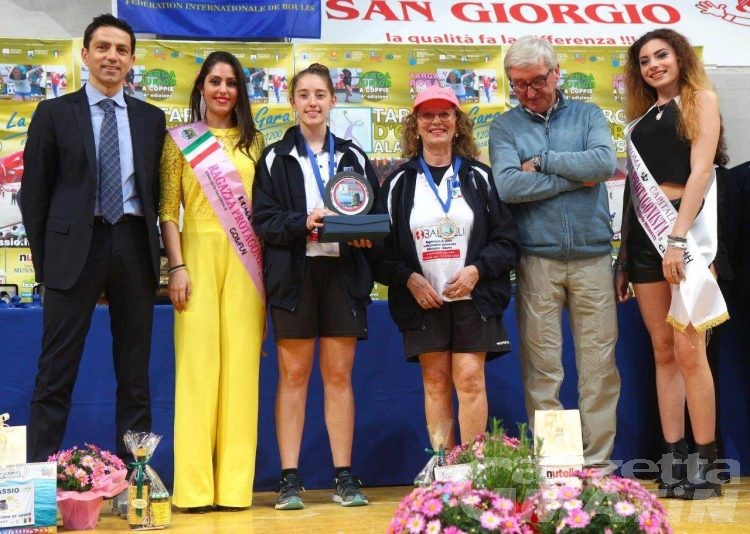 Bocce: Gaia Falconieri trionfa nella Targa Rosa